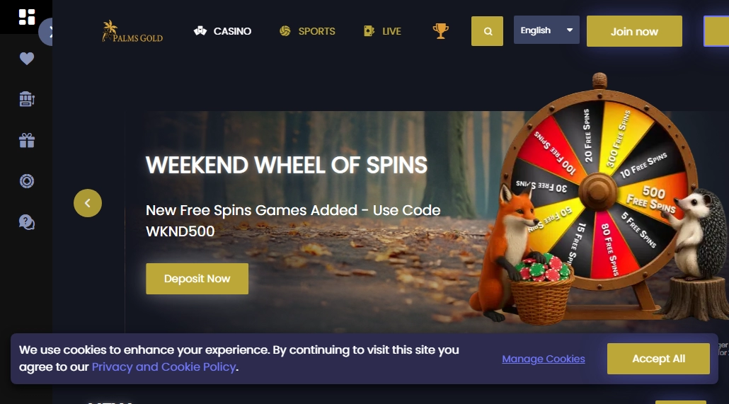 PalmsGold Casino